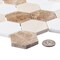 Andova Tiles SAMPLE Channing 2 x 2 Marble Honeycomb Mosaic Floor Use Tile SAM-ANDCHA125 - alternate 2